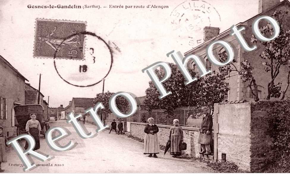 entree par route d'Alencon