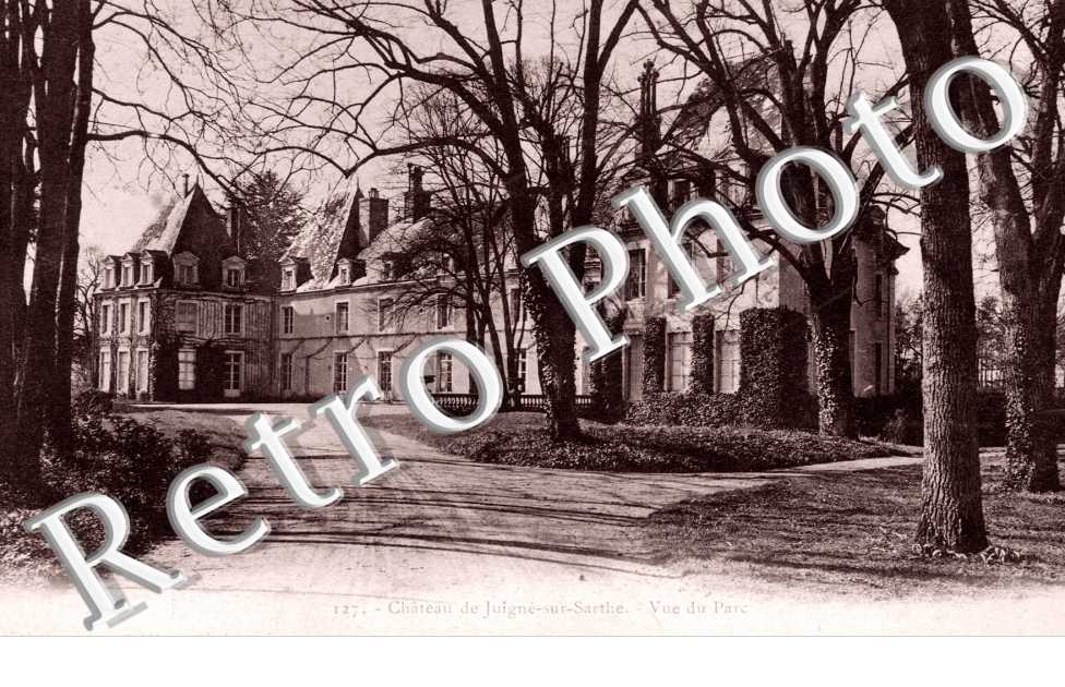 Chateau vue du parc