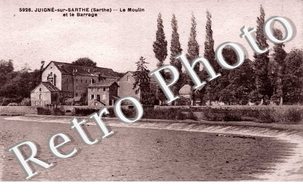 Le moulin et le barrage