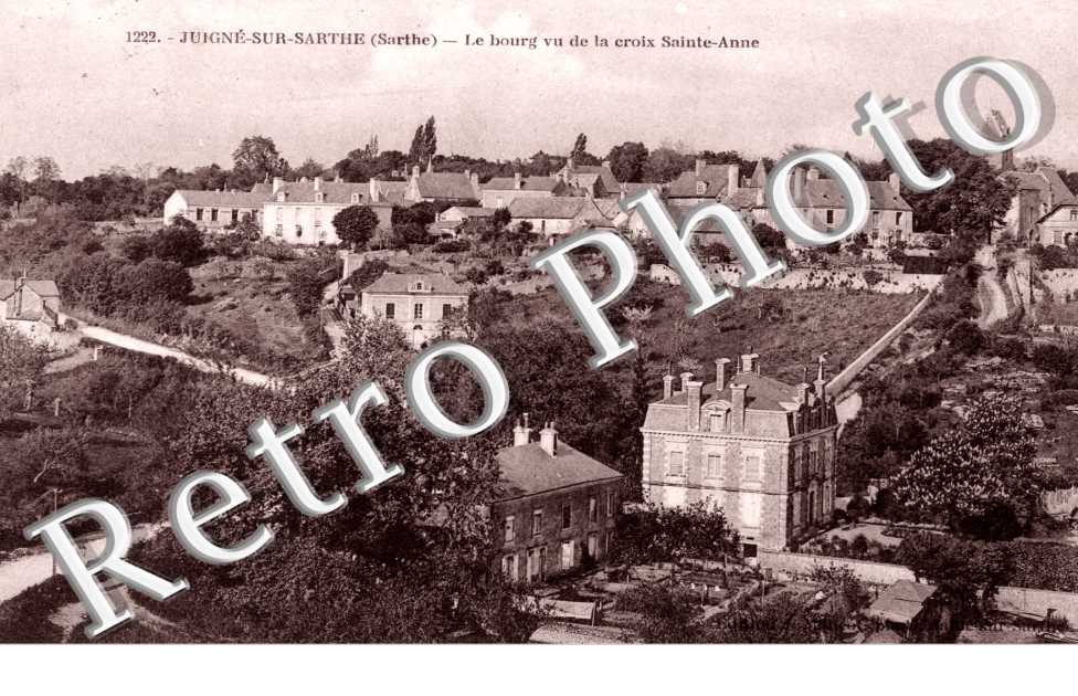 le Bourg vu de la Croix Sainte-Anne