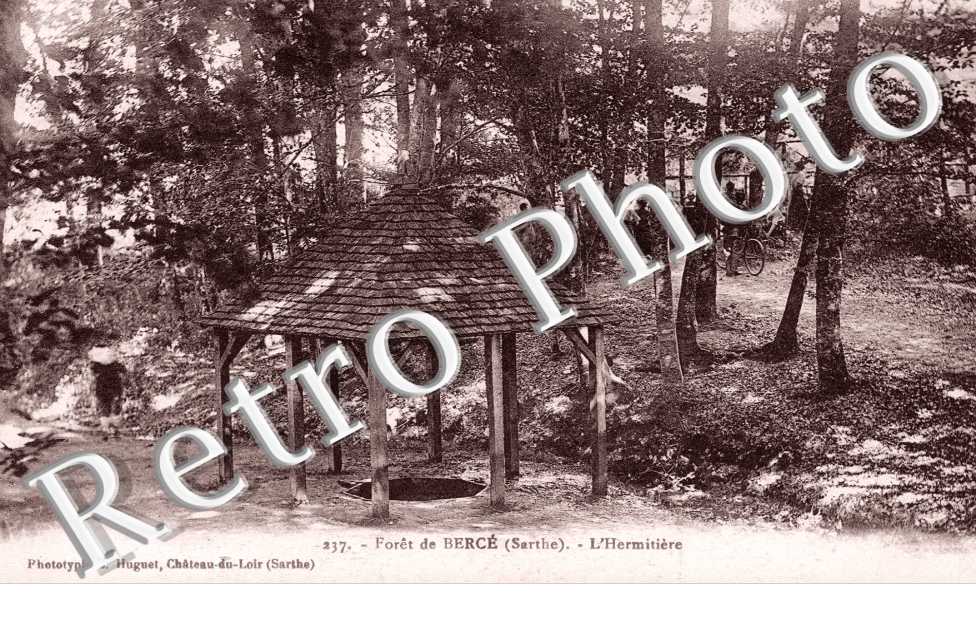 Forêt de Bercé. L'Hermitière en 1917