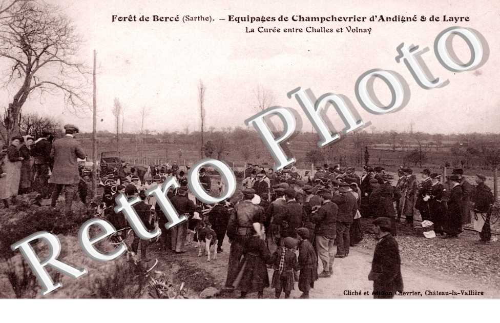 foret de berce equipage de champchevrier d'andigne et de layre