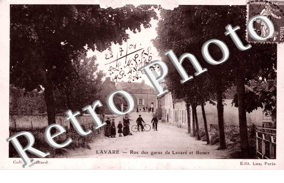 Rue des gares de lavare et Bouer