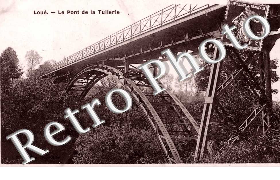 Le pont de la Tuilerie 