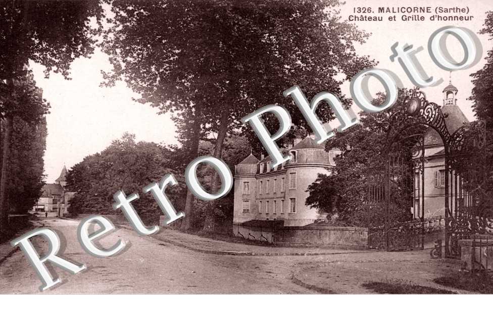 Chateau et Grille d'honneur