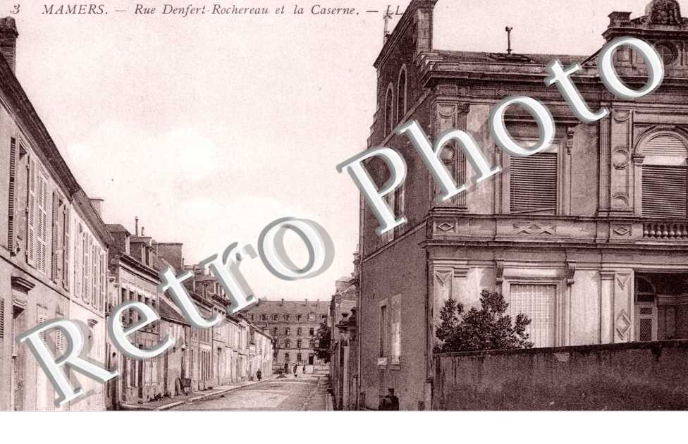 rue denfert Rochereau et la caserne