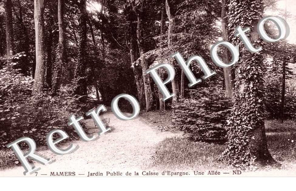 jardin public de la Caisse d'Epargne
