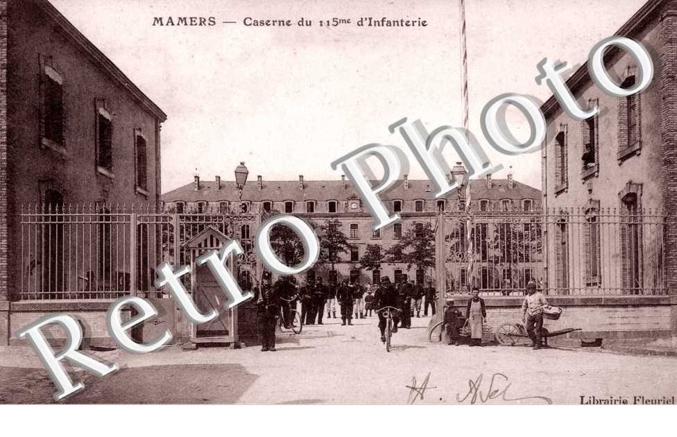 Csaerne du 115 eme d'infanterie