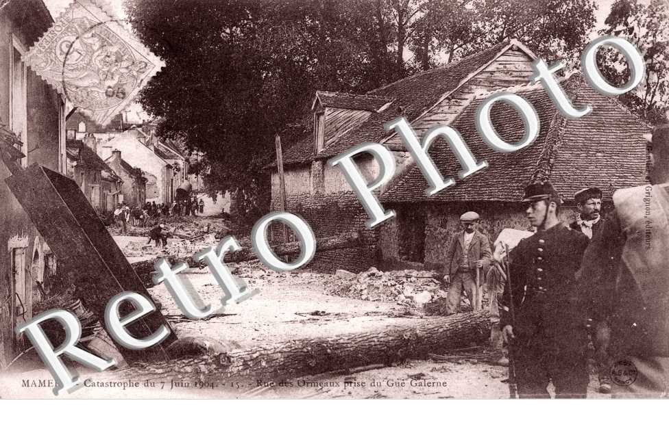 Catastrophe du 7 juin 1904, Rue des Ormeaux