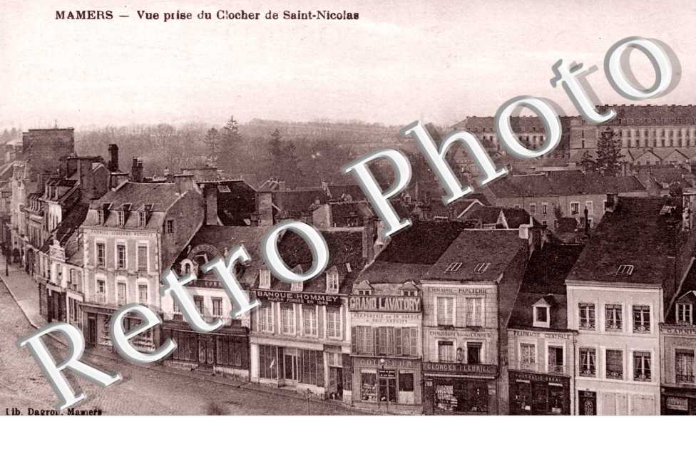 Vue prise du Clocher de Saint Nicolas