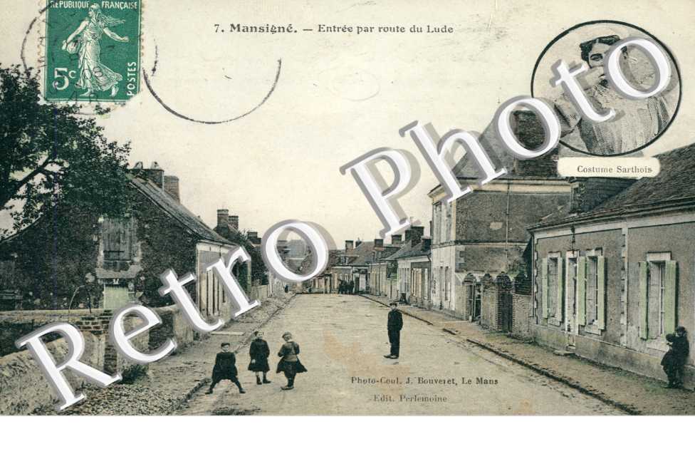 Entree par route du Lude