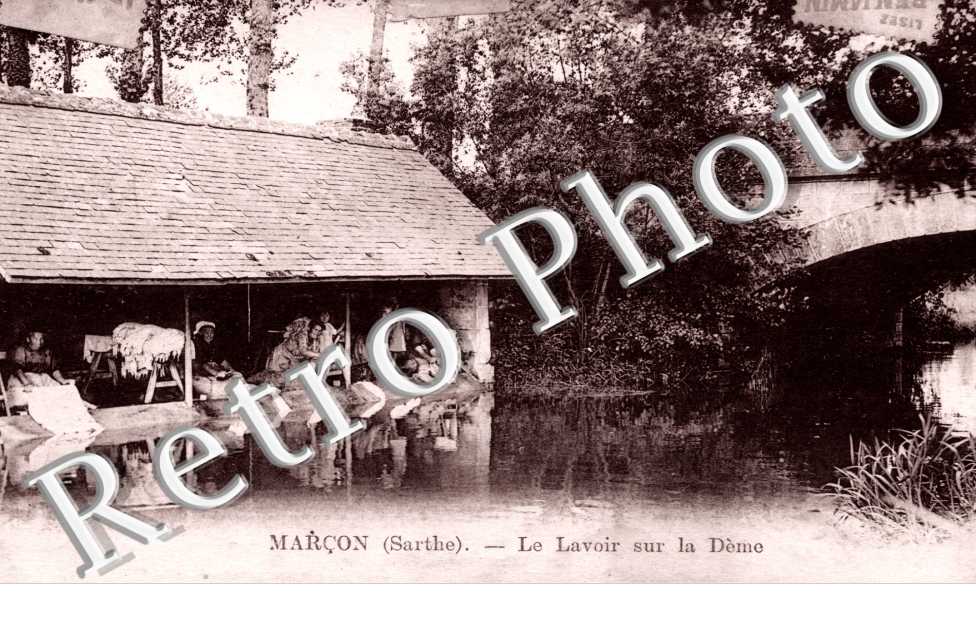 Le lavoir sur la Deme