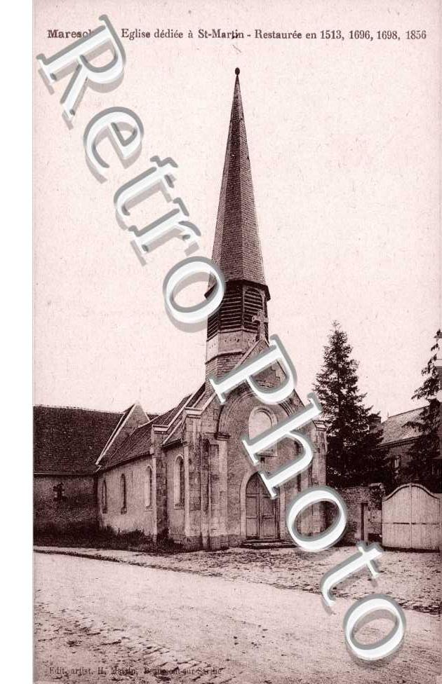 Eglise dédiée à Saint Martin