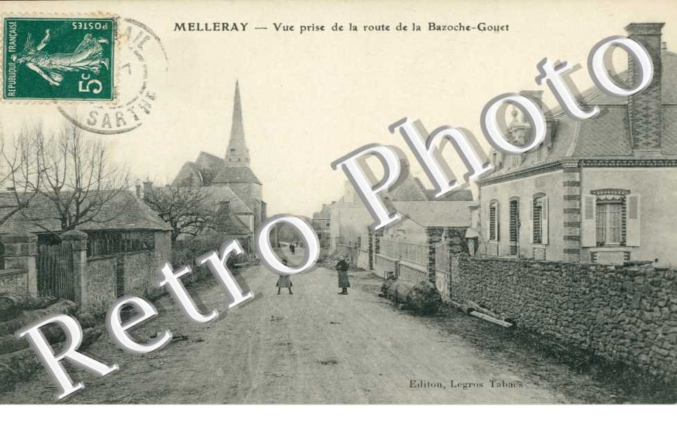 Vue prise de la Route de la Bazoche-Gouet