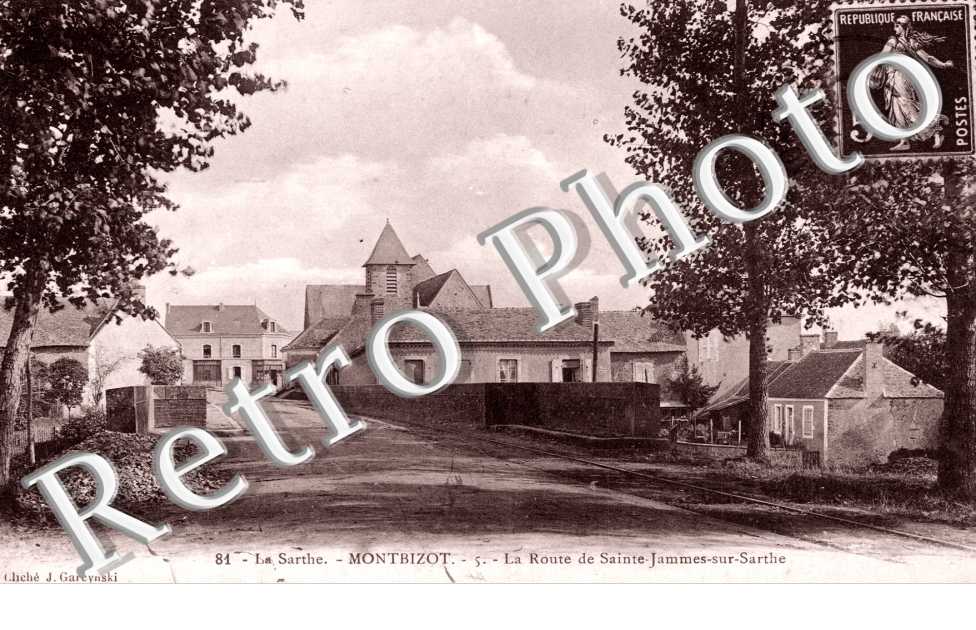  La route de Sainte-Jammes-sur-Sarthe