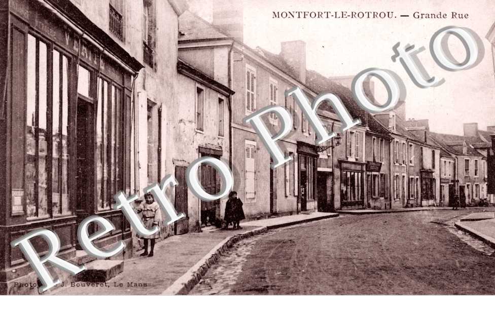 la Grande Rue, Montfort-le-Rotrou