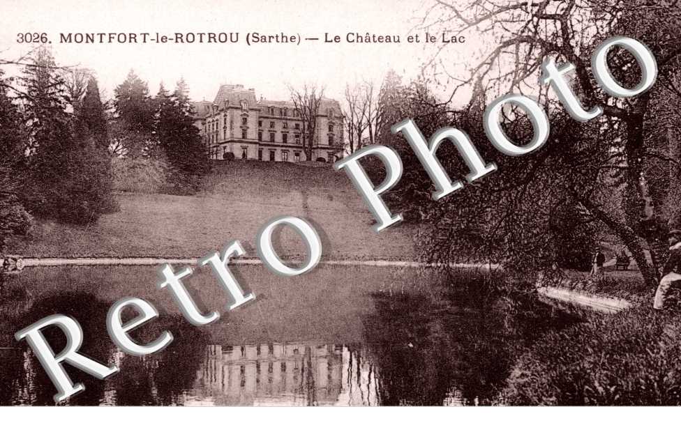 Chateau et lac
