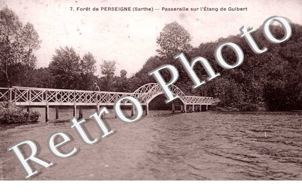 Passerelle sur l'Etang de Guibert