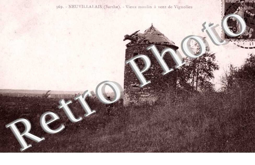 Vieux Moulin a vent de Vignolles