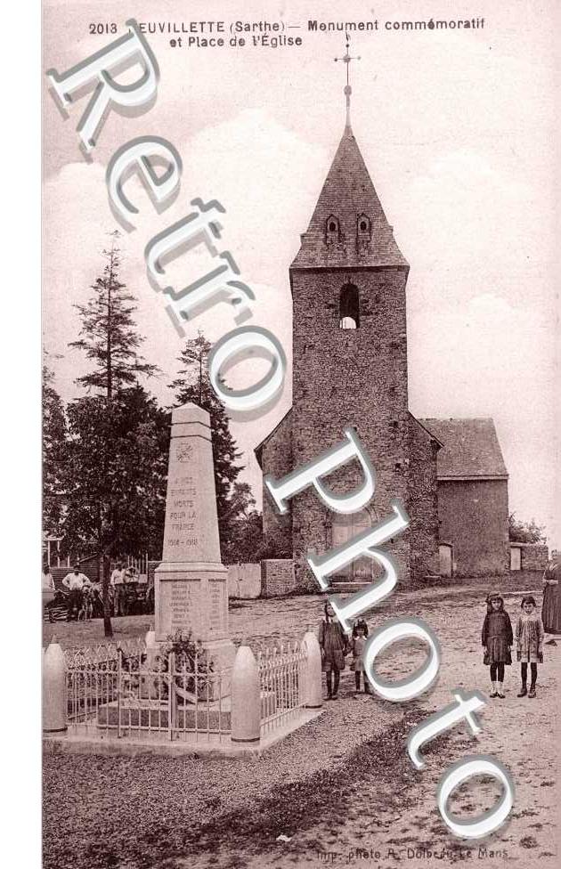 Monument et place de l'église