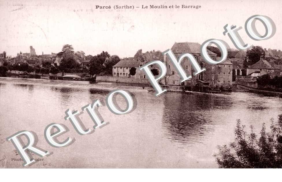 Le moulin et le barrage