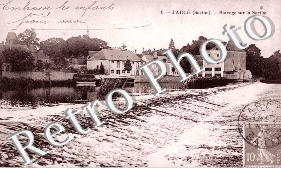 barrage sur la Sarthe