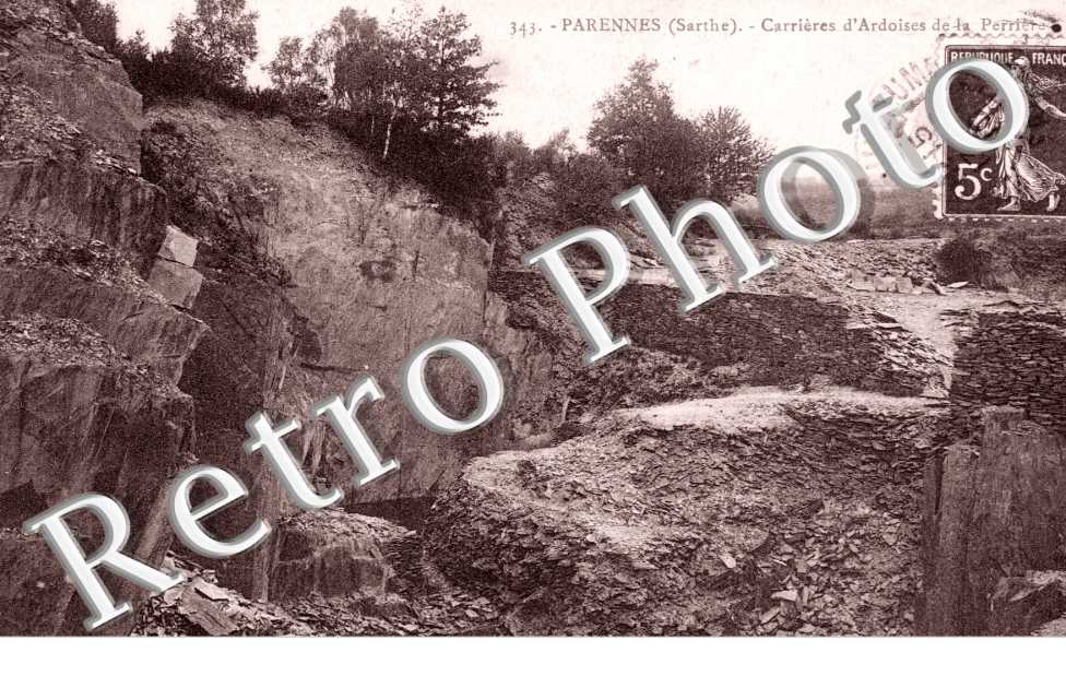 Carrieres d'ardoises de la Perriere