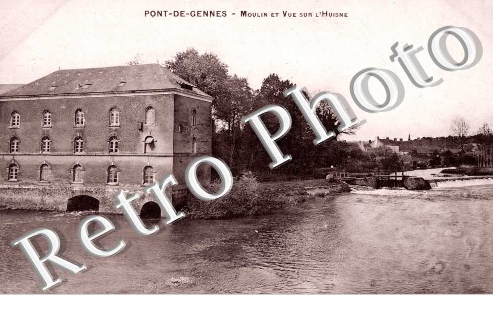 Moulin et Vue sur l'Huisne