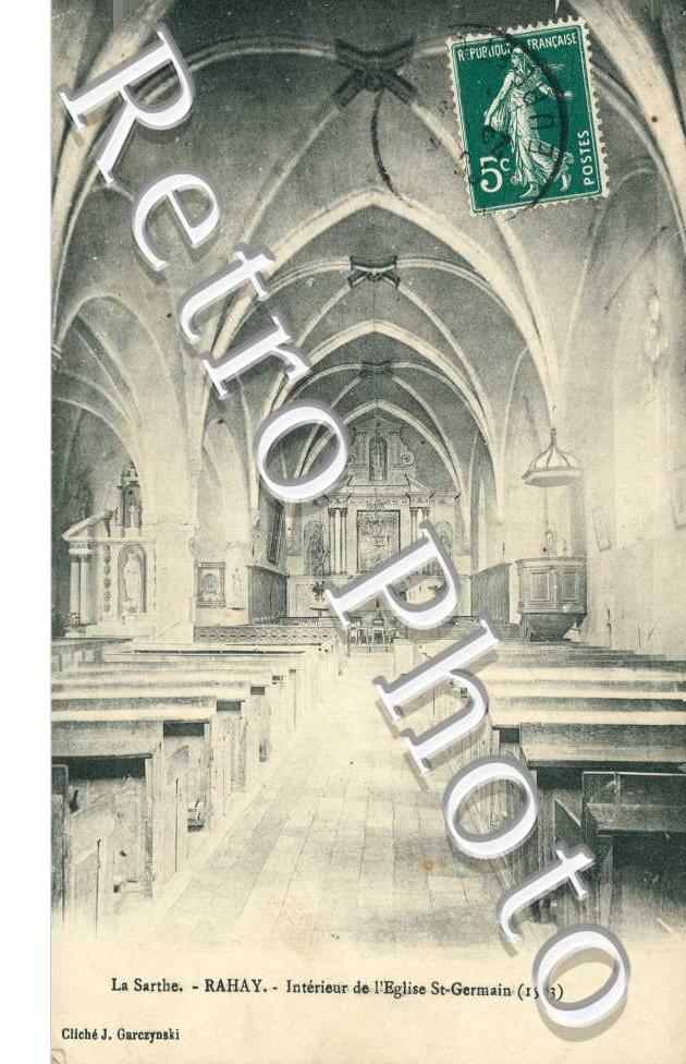 intérieur de l'église Saint-Germain