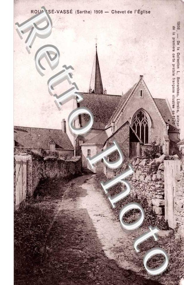 chevet de l'église