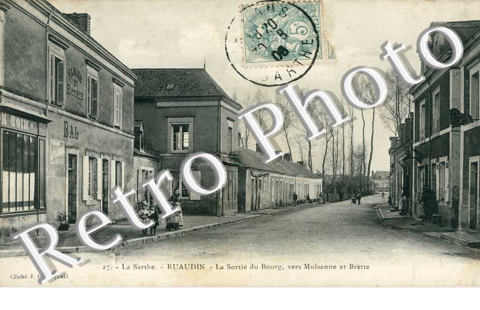 la Sortie de Bourg vers Muisanne et Brette