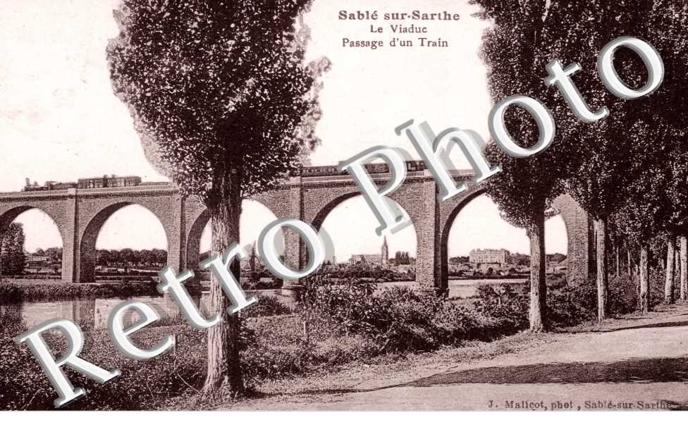 Viaduc Passage d'un train