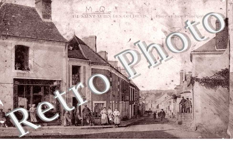 Place et rue principale