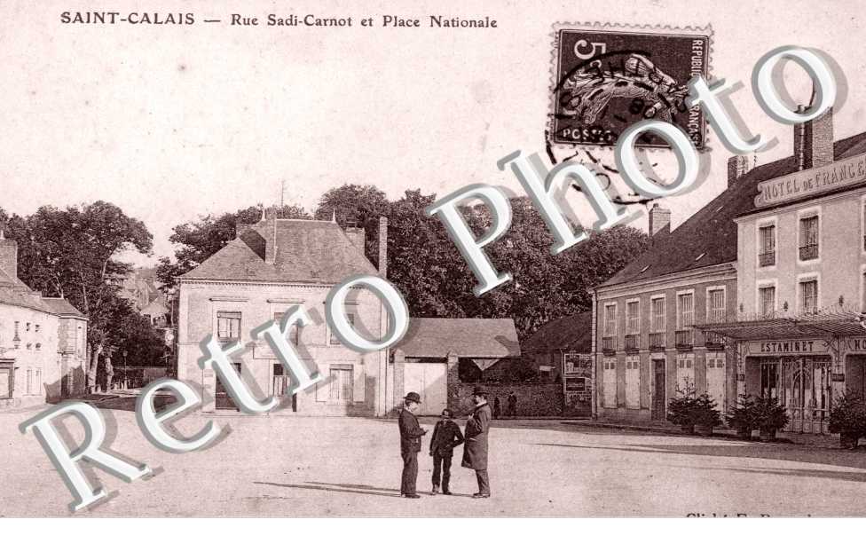 rue Sadi Carnot et place Nationale