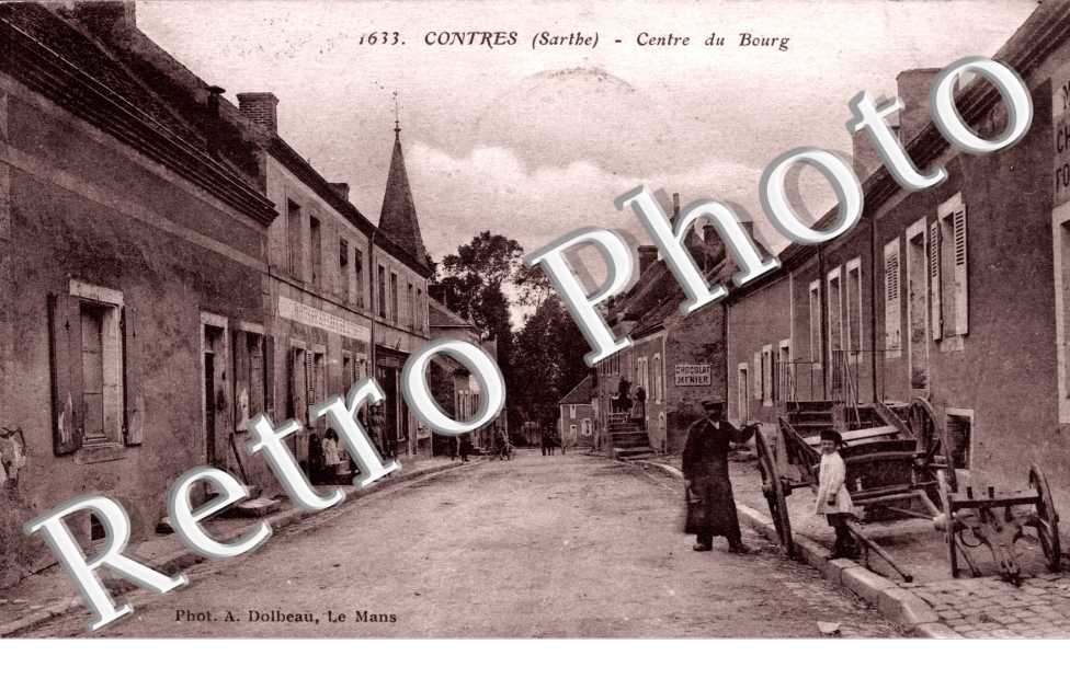 Contres - centre du bourg