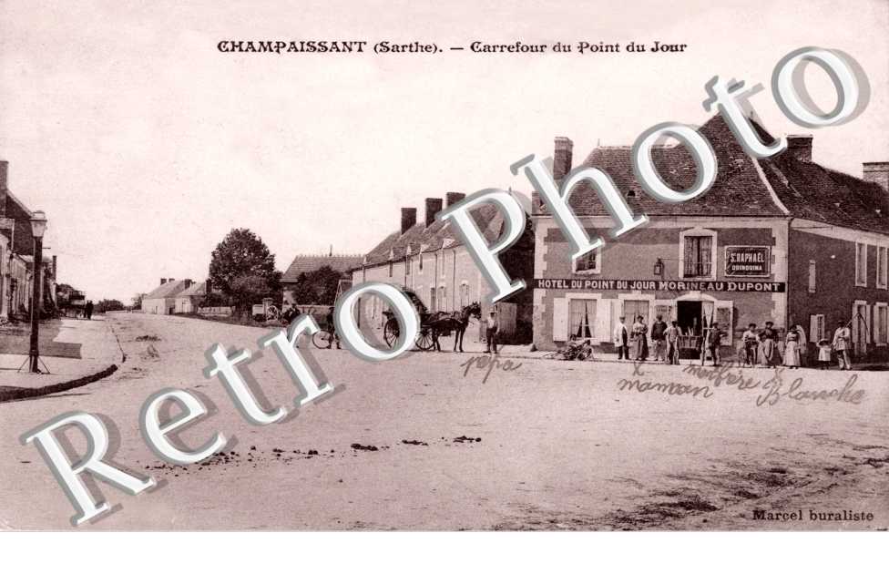 CHAMPAISSANT carrefour du point du jour