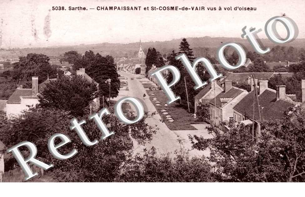 Champaissant et Saint Cosme, vue generale