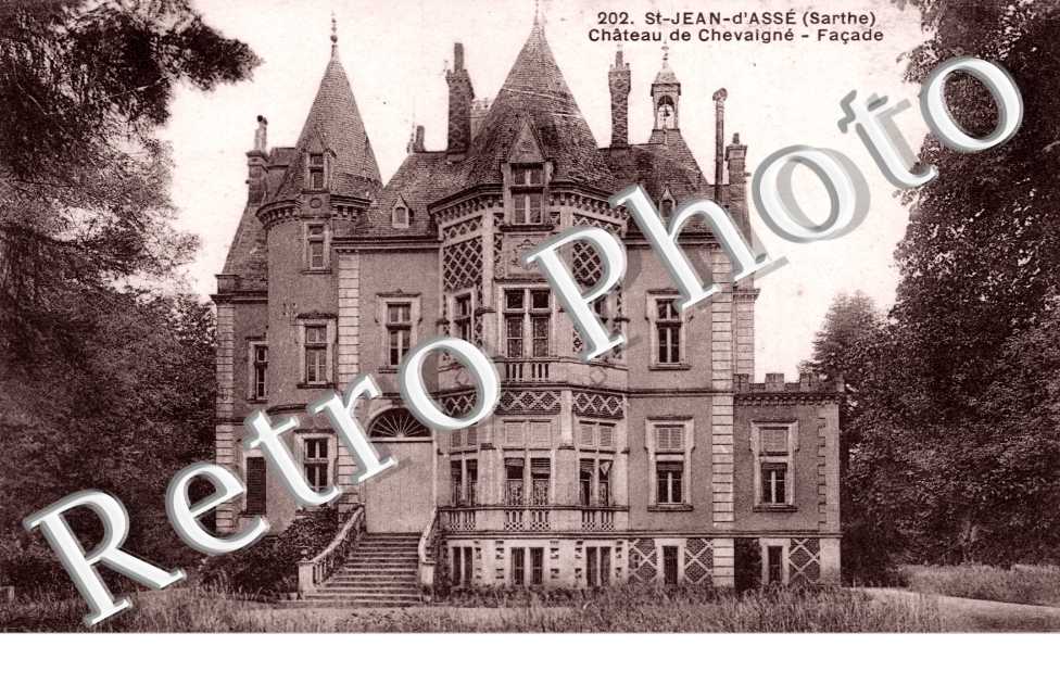 chateau de Chevaigne, facade