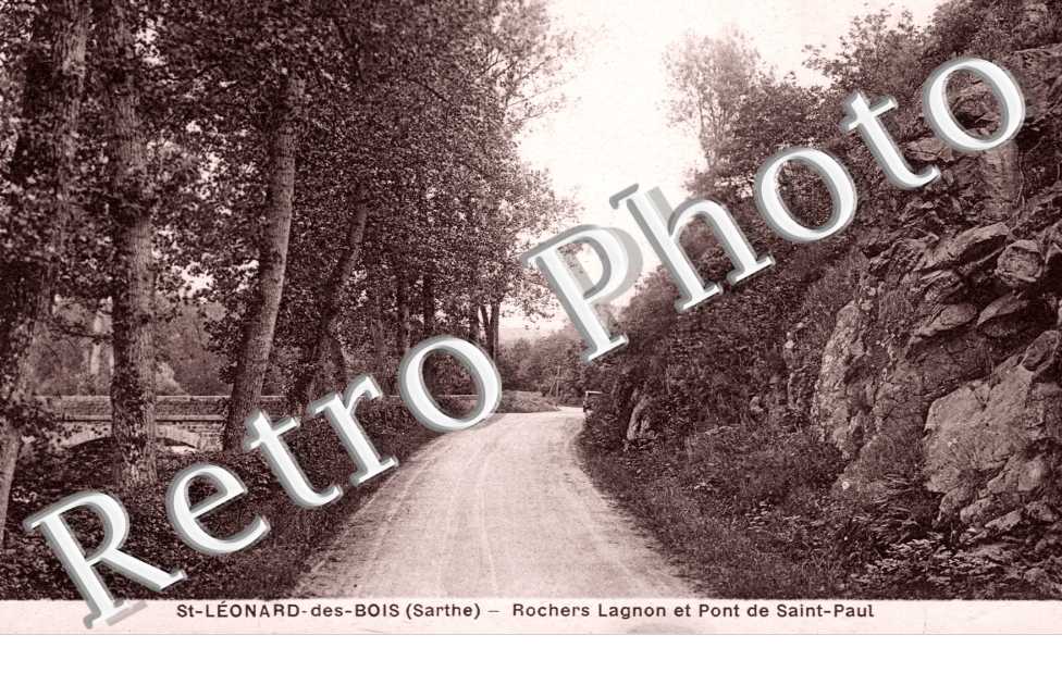Rochers Lagnon et Pont de Saint Paul