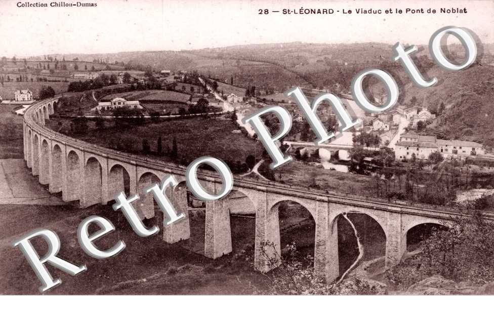 le Viaduc et le Pont de Noblat
