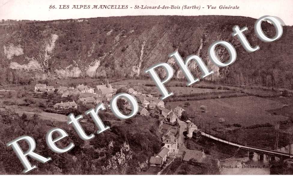 Vue Generale, les Alpes Mancelles