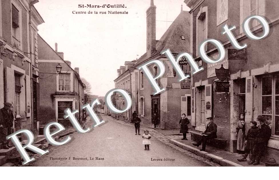 centre de la rue nationale