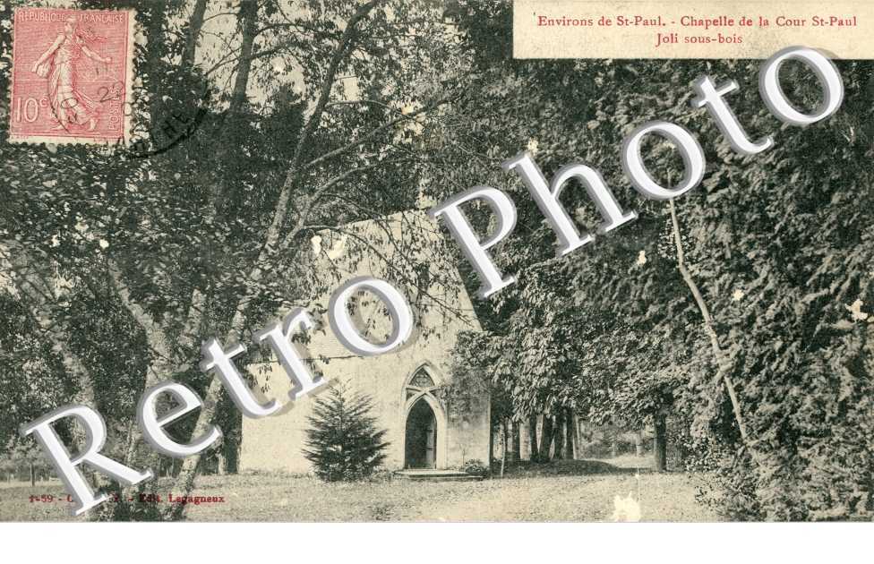 Chapelle de la Cour Saint Paul - Joli sous Bois