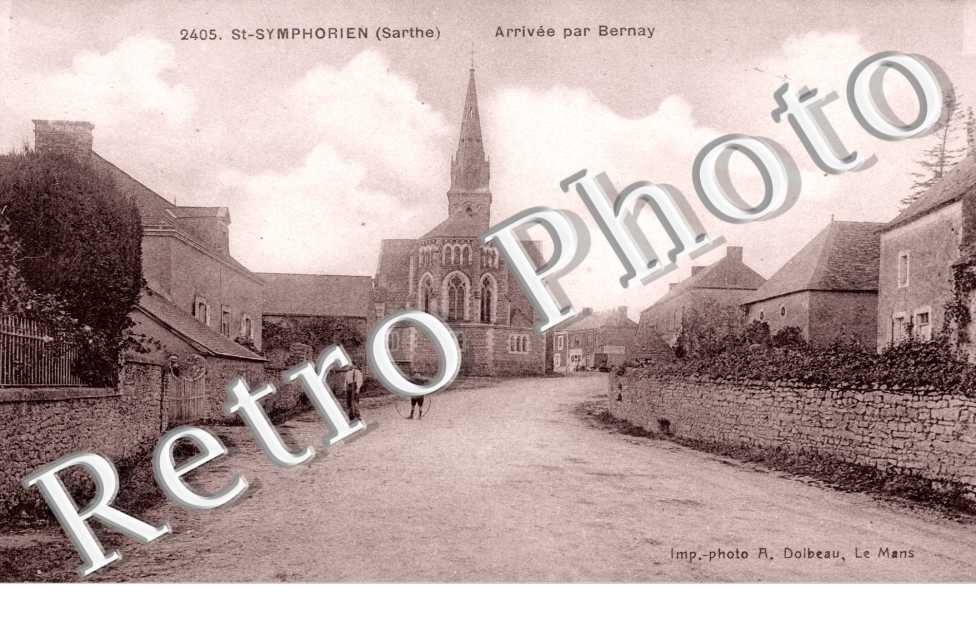 Arrivee par Bernay