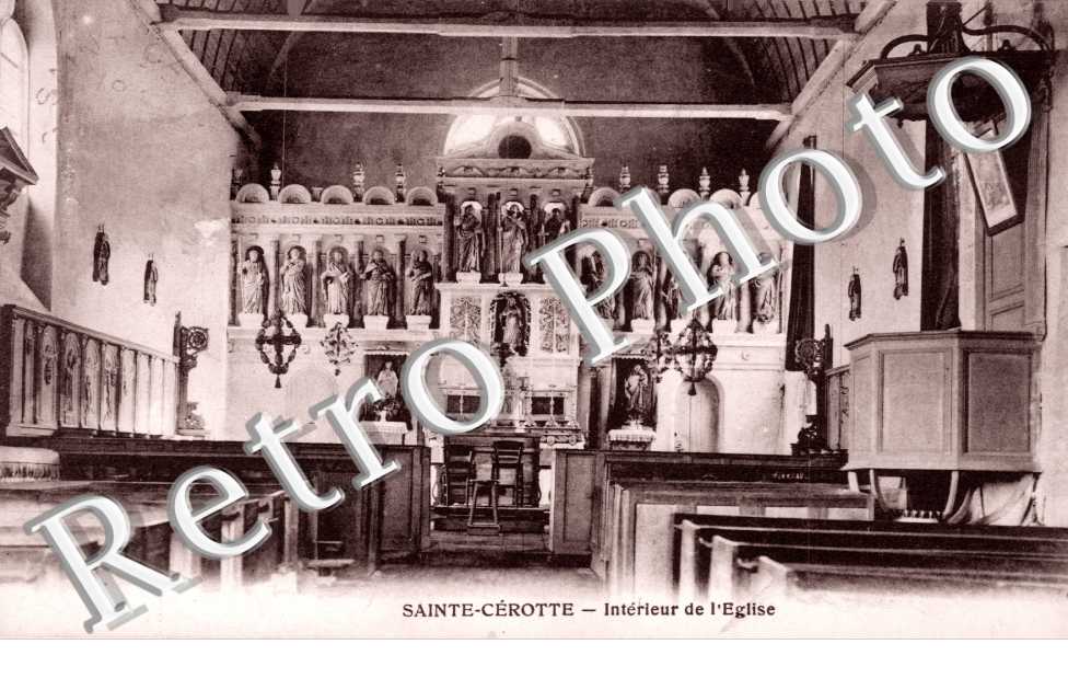 intérieur de l'église