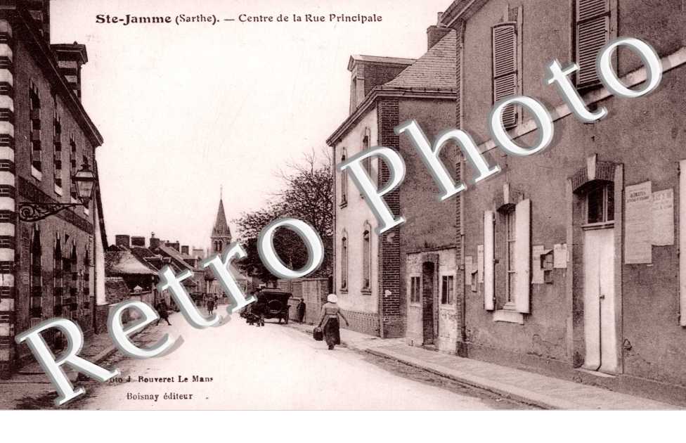 centre de la rue principale