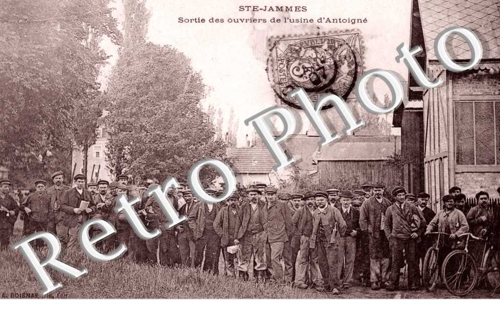 la Sortie des Ouvriers de l'Usine d'Antoigne