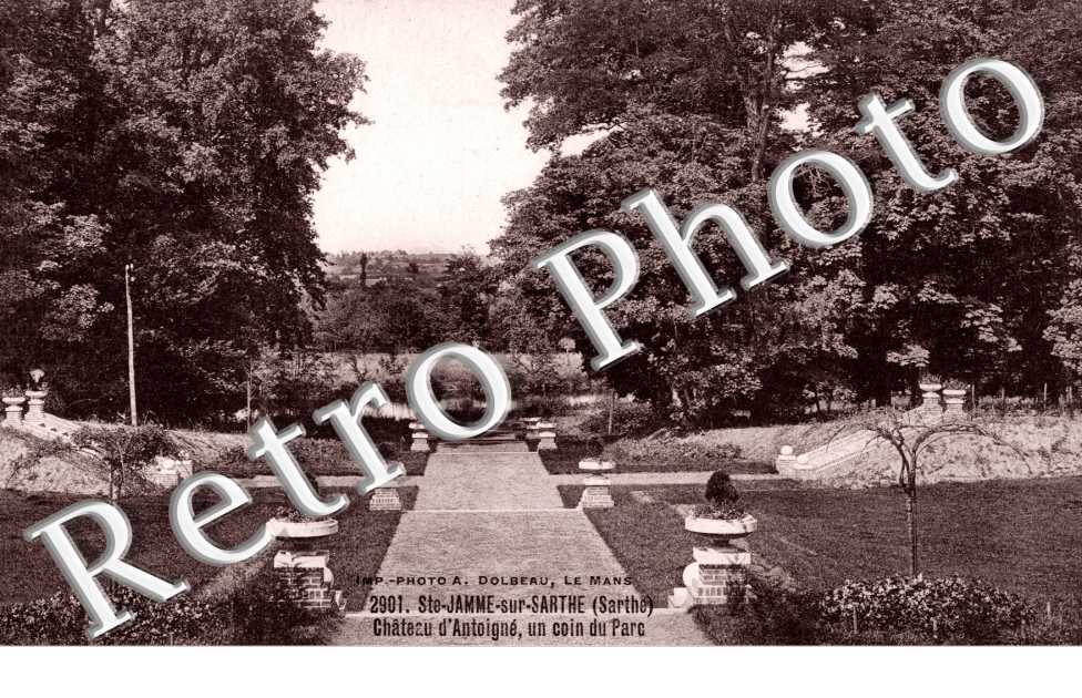 Chateau d'Antoigné - Un coin du Parc
