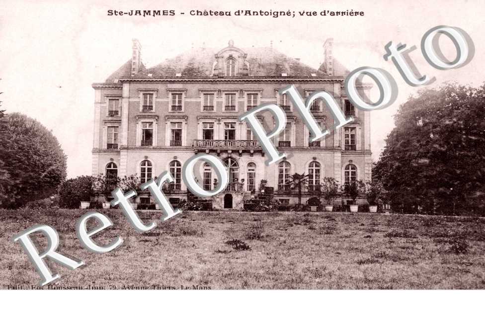 Chateau d'Antoigné - Vue Arrière