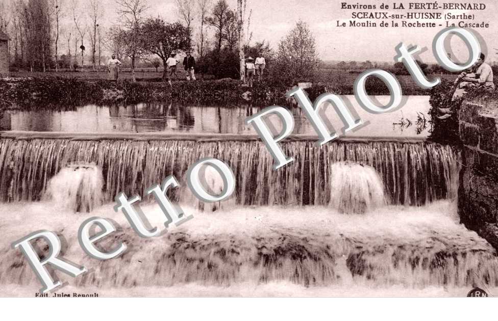 Moulin de la Rochette, la Cascade
